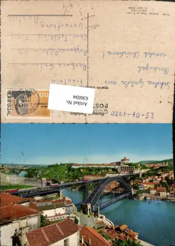 636694,Porto Ponte de D. Luiz Brücke Portugal