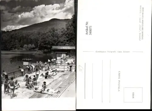 340071,Sovata Lacul Ursu Strandul Strandterrasse