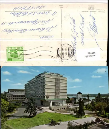 511103,Romania Turnu Severin Hotel Parc Parkhotel
