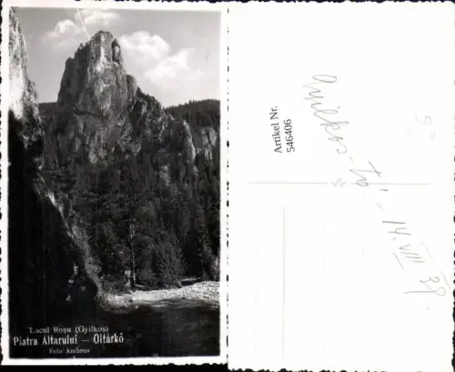 546406,Romania Lacul Rosu Gyilkos Piatra Altarului Oltarkö pub Foto Ambrus