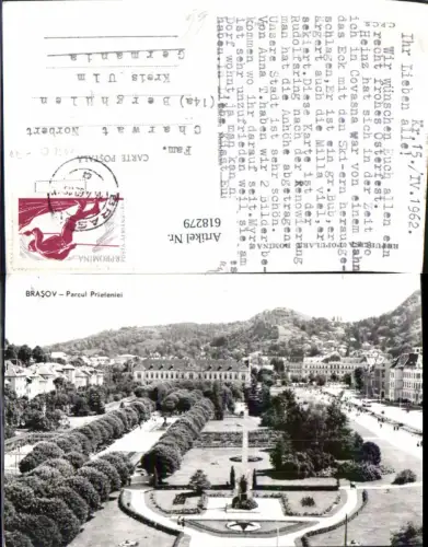 618279,Foto Ak Brasov Parcul Prieteniei Park Romania