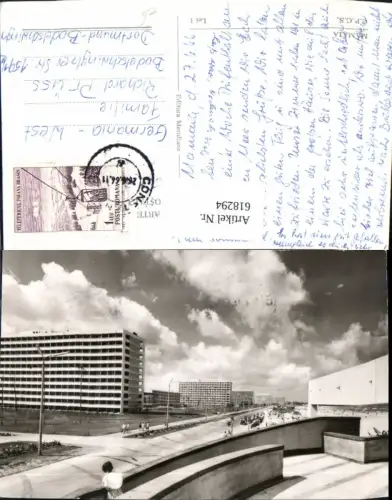 618294,Foto Ak Mamaia Constanta Konstanza Ansicht Hotel Gebäude Romania