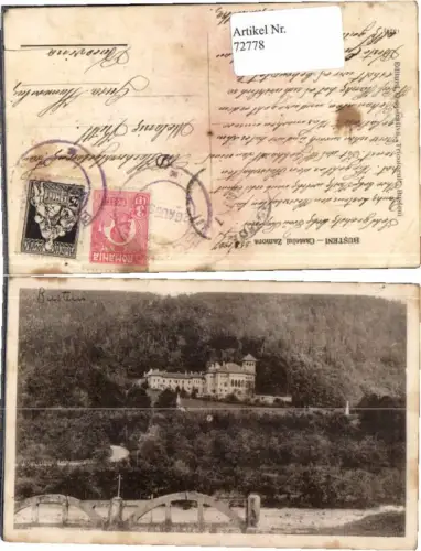 72778,Busteni Castelul Zamora 1915