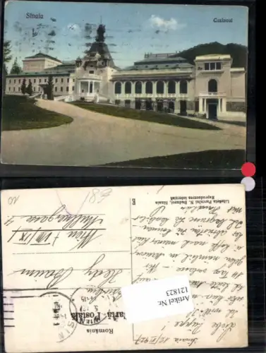 121823,Sinaia Cazinoul 1915