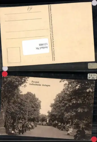 121908,Focsani Öffentliche Anlagen Leute Fockschan