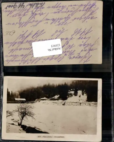 121915,Karpathen Karpaten Macarlau bei Marmaros Marmares Maramures