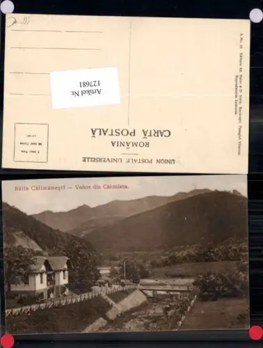 127681,Baile Cälimanesti Vedere din Caciulata Caciulata