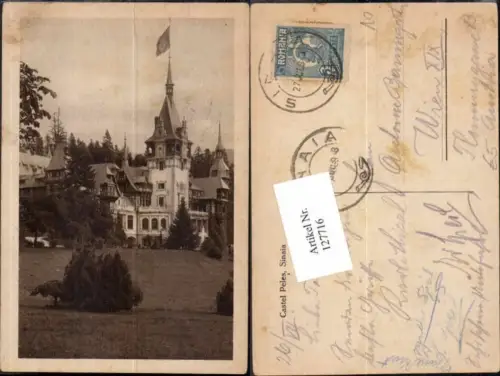127716,Sinaia Castel peles Pelesch