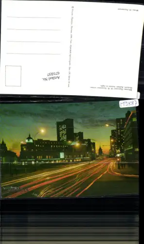 671037,Moskau Mockba Moscow Kalinin Avenue at night Russia
