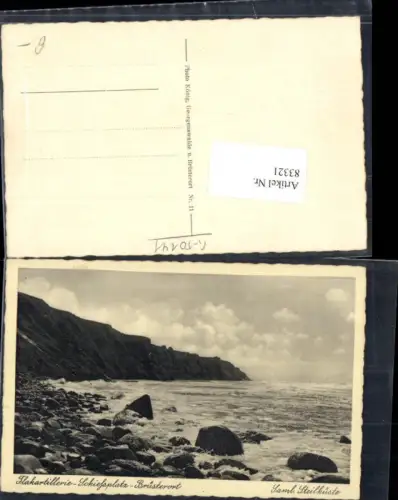 83321,Flakartillerei Schiffsplatz Brüsterort Bernsteinküste Russland Russia