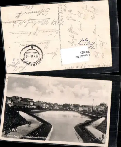 93625,Insterburg Promenade am Schloßteich Kaliningrad Rußland
