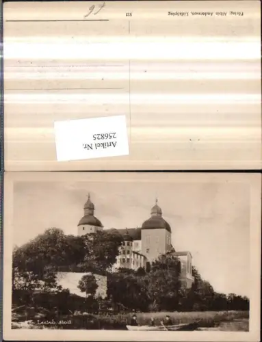 256825,Lidköping Leckö Läckö slott Schloss Partie Ruderboot