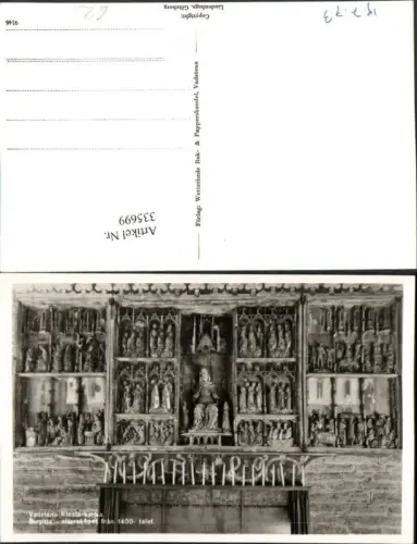 335699,Vadstena Klosterkyrka Birgitta Klosterkirche Relief