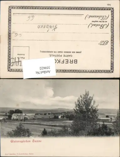 359622,Sweden Gjutaregarden Sunne Landschaft