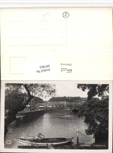 507493,Sweden Göteborg Vallgraven Kanal Boot