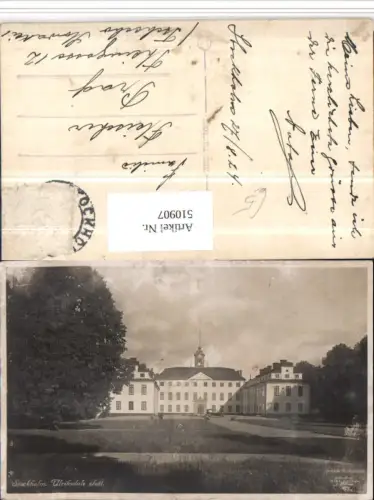 510907,Sweden Stockholm Ulriksdals slott Schloss