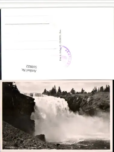 510922,Sweden Tännforsen Wasserfall