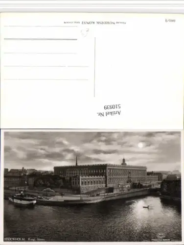 510939,Sweden Stockholm Kungliga Slottet Schloss Dampfer