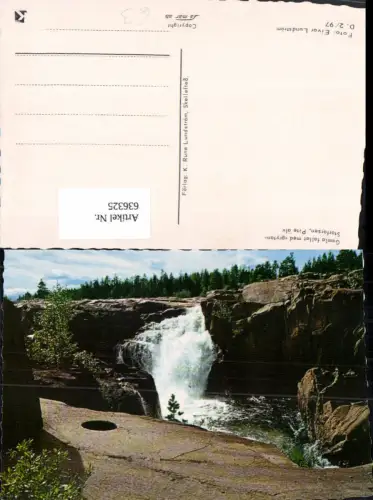 636325,Gamla fallet med grytan Storforsen Pite älv Wasserfall Stromschnellen Sweden