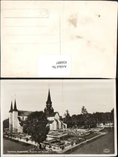 656897,Varnhems Skara Varnhem Klosterkyrka Klostret och Museet Friedhof Kirche
