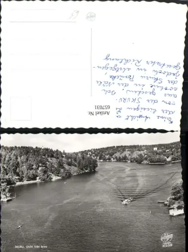 657031,Skuru Utsikt fran bron Boote Nacka Östra Sweden