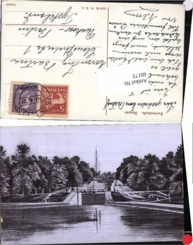 60173,Borenshults Slussar 1922 Göta Schleusse