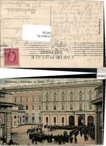 60236,Stockholm Vaktombyte vid Slottet Wache