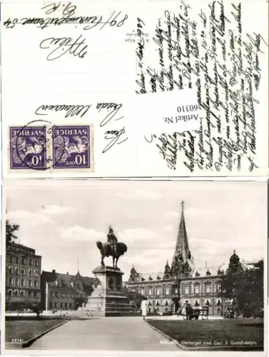 60310,Malmö Carl 10 Denkmal