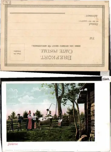 60996,Dalarne Dalarna Trachten aus Schweden