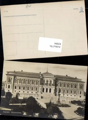 82004,Uppsala Universitetet Universität