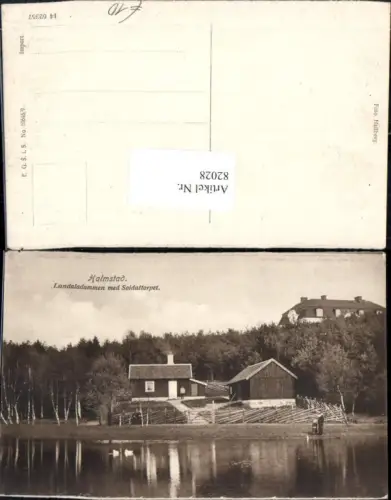 82028,Halmstad Landaladammen med Soldattorpet