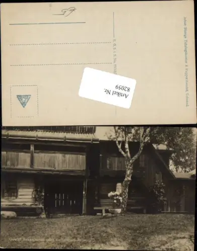 82059,Gustaf Ankarcronas gard Tällberg Hausansicht