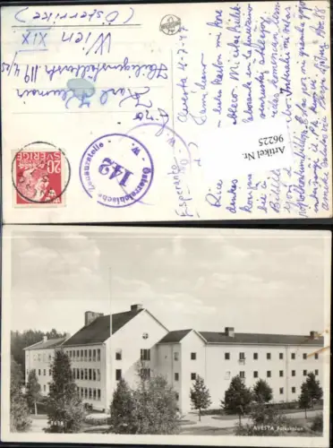 96225,Avesta Folkskolan Dalarna Schweden Strassenpartie