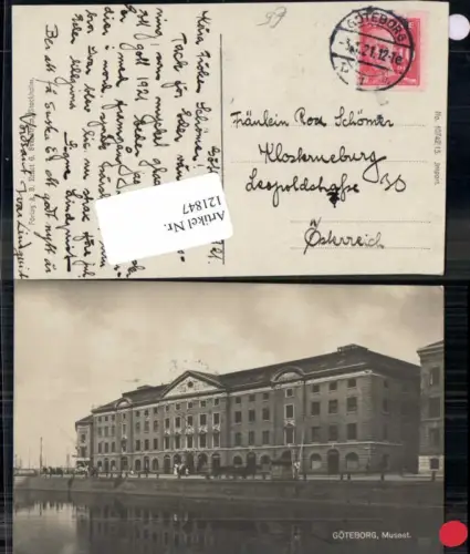 121847,FotoAK Göteborg Museum 1912
