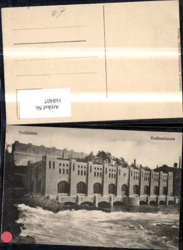 168407,Trollhättan Kraftstationen Kraftwerk