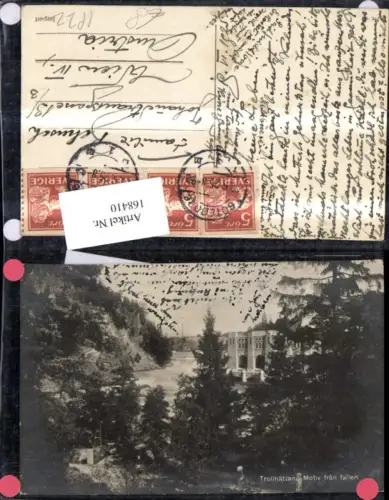 168410,Trollhättan Motiv fran fallen Kraftstation Kraftwerk 1925