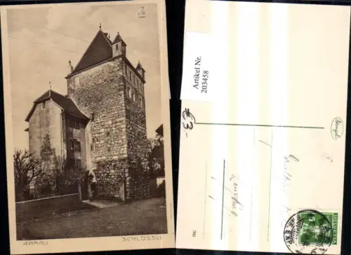 203458,Aarau Schlössli Turm Schloss Kt Aargau