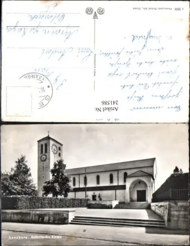 241586,Lenzburg Katholische Kirche Kt Aargau