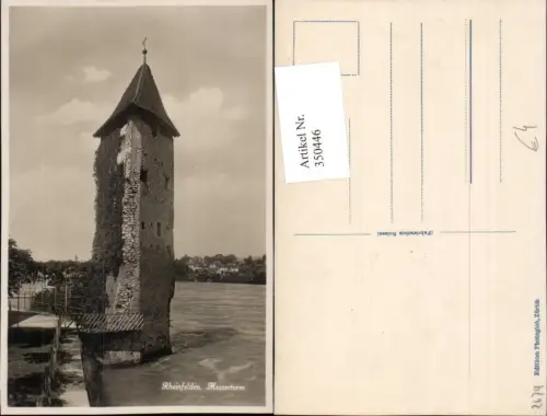 350446,Rheinfelden Messerturm Turm Kt Aargau