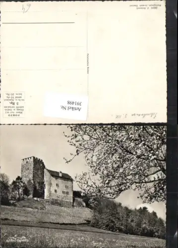 391498,Schloss Habsburg Baumblüte Kt Aargau