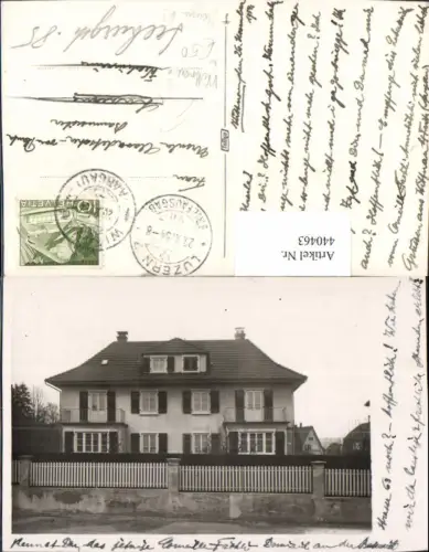 440463,Foto AK Wittnau Haus Nr. 63 Kt Aargau