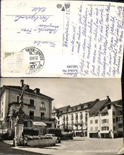 586389,Foto Ak Rheinfelden Brunnen Erzherzog Albrecht d. V. Albrechtsbrunnen Switzerland