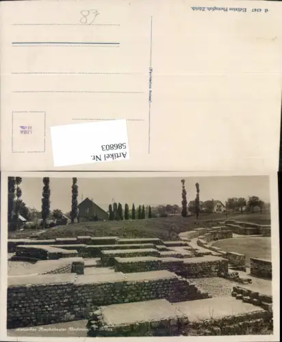 586803,Foto Ak Windisch Römisches Amphitheater Vindonissa b. Brugg Switzerland