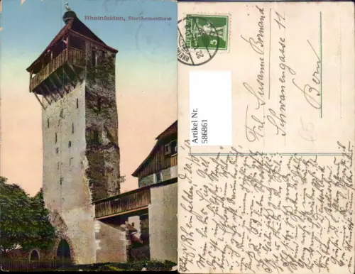 586861,Rheinfelden Storchennestturm Switzerland