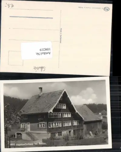 108219,Appenzellerhaus bei Heiden Kt. Appenzell Außerrohden