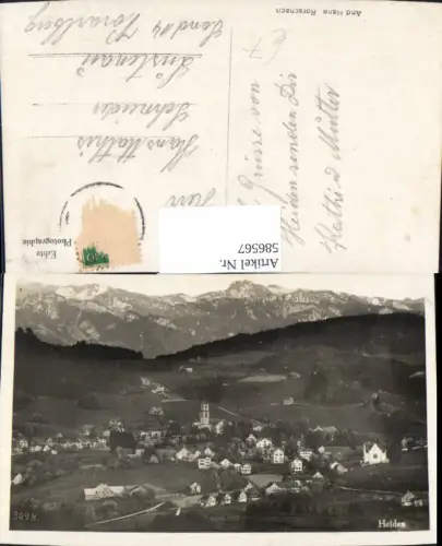 586567,Foto Ak Heiden Totale Switzerland