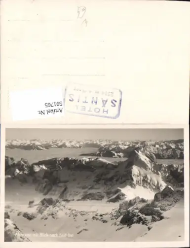 591765,Foto Ak Altmann m. Blick n. Süd-Ost Rüte Switzerland