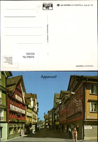 655392,Hauptgasse in Appenzell