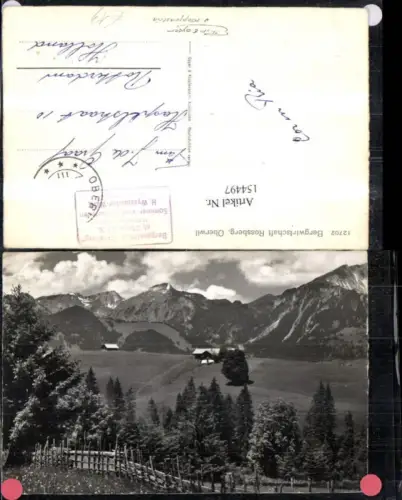 154497,Oberwil Bergwirtschaft Rossberg Kt Basel-Land