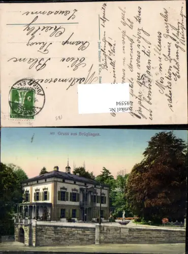 695594 Gruss aus Brüglingen Birseck Basel Neue Welt Münchenstein